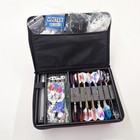 Lot Of Darts With Steel Brass Barrels Shafts Flights Tips Wrench   Lakewood Case