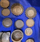 Antique Tin Tart Pan Lot  For German Toy Room Box Kitchen