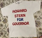 Vintage Howard Stern For Governor Single Stitch T Shirt New York 90s 1994 Rare