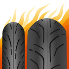180 55-17   120 70-17 Diablos Motorcycle Tire Set - New  2 Tires  Dot 2025