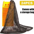 24 Pack 4  Flatbed Edge Protectors With Carrying Case  4  Plastic Corner Protect