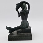 Vintage Sitting Mermaid Resin Statue Figurine