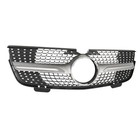 Front Bumper Grille For 2007-2012 X164 Gl-class Gl350 Gl450 550 Diamond Chrome