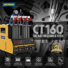 Autool Fuel Injector Cleaner Tester Machine Ultrasonic Heating Cleaning Cleaner