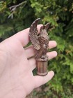 Vintage Cast Brass Or Metal American Eagle Flag Pole Finial