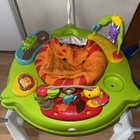 Fisher-price Baby Bouncer Tiger Time Jumperoo Activity Center With Lights Music