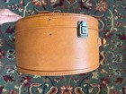 Set Of Vintage Samsonite Leather Hat Boxes With Keys