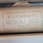 Player Piano Roll Qrs 6329 Mexicali Rose Vintage Music Waltz Q r s  Word Roll