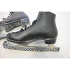 Riedell Figure Ice Skates Mens Size 10 Black Lace Up Toe Pick Made In Usa