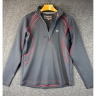 Sunice Super Light Fx Golf Pullover Quarter Zip Long Sleeve Gray Womens Xl Sport