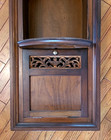 Vtg  Architectural Salvage 30 s Built In Wall Telephone Niche Nook - 31 X 14 