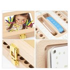 Baby Fairy Tooth Box Solid Wood Teeth Boxes Teeth Storage Box Keepsake  New