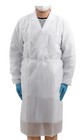 Disposable Isolation Gowns Pp Medical Gowns - 50pcs White