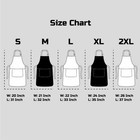Black Cowhide Full Grain Leather Apron - Butcher Apron - Cook Apron - Bbq Apron