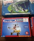4 Unopened Erector Sets Vintage Sets In Original Boxes