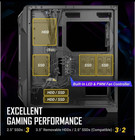Antec Df600 Flux Mid Tower - Black