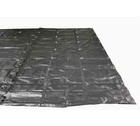 16  X 20  Flatbed Truck Tarps Heavy Duty 18oz Steel Tarp - Black