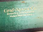 Drafting Set  Vintage Graf-apsco Co  Drawing Instruments  Made In West Germany