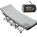  Camping Cot Mattress 2in Memory Foam Sleeping Pad soft Warm Non-slip Camping 