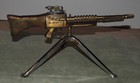 Vintage Browning Machine Gun M60 Table Lighter W  Tripod -  11 25 Inches   Japan