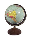 Vintage Replogle 12  Globe Usa Metal Base 