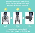 Baby Trend Comet Quick-fold Playard With Hanging Bassinet New