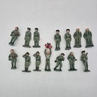 Vintage Toy Soldier Lot 14 Dime Store Lead Figures Barclay Manoil Green Army