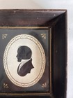 Vintage Regency Silhouette Shadow Box Dark Academia Grandmillennial Wall Decor