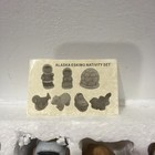 Eskimo inuit Terra Cotta Nativity Set Of 7 Alaska Collectibles Vintage Rare