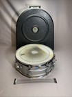 1970s  Ludwig Acrolite Snare Drum 5 x14  Blue Olive Badge With Case