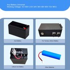 Battery Capacity Voltage Tester Lcd Digital Display Battery Power Indicator For   