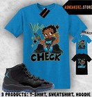 Shirt Match Aj 11 Gamma Blue 2025 Sneaker Matching Betty Boop Vibe Check T-shirt