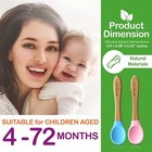 2 Piece Baby   Toddler Spoon Set