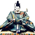 Japanese Hina Doll Samurai On Stand Emperor Warrior Figure Odairi-sama Mint Art