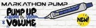 Pentel Markathon Pump Permanent Marker  Chisel Tip  Black Ink  4 Pack