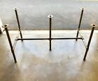 Black Pipe Table Base  diy  Parts Kit  3 4  X 44  Long X 24  Wide X 42  Tall 