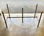Black Pipe Table Base  diy  Parts Kit  3 4  X 66  Long X 24  Wide X 30  Tall 