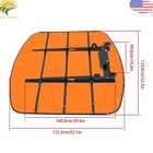 Orange Tractor Tuff Canopy 52     52  For 2  X 2  Or 2  X 3  Rops Mower Umbrella