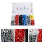 Us 1200x Ferrule Crimper Plier Kit Electrical Cable Wire Terminal Crimping Tool