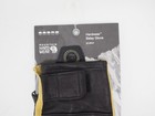 New  Mountain Hardwear Belay Glove Unisex Large Goat Leather Black tan Hook loop