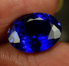 30 Ct Aaa  Natural Kashmiri Blue Sapphire Loose Gemstone Oval Cut Egl Certified
