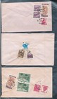India Covers Airmail Mixture  33 Items  Hp1583