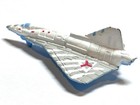 1989 Kenner Mega Force Triax Fighter Bomber Strike Aircraft Clean