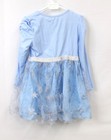 Disney Frozen Toddler Girl s Elsa Ruffle Long Sleeve Overlay Tulle Dress 3y