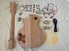 Diy Electric Guitar Kit Lp Style Maple Veneer Mahogany Body Rosewood Fretboard