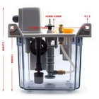  2l Lubricating Oil Pump 110v 220v 4w Adjustable Electric Lubrication Pump