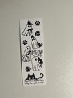 Black Cat Bookmark Set 3 Pc Cute Ghost Meow Read Books Pet Cats Book Marks Gift