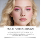 Glow Wardrobe Highlighting Eye   Cheek Palette 4 Shades New Free Shipping