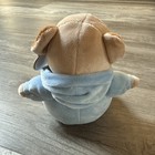 Baby Ty Pj Bear Blue  non-removable Pajamas  7   Stuffed Plush Animal Toy   new 