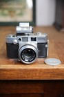 Vintage Film Camera Aires 35-v Coral 4 5cm F 1 1 8 Lens Rangefinder Japan